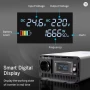 Инвертор чиста синусоида с LCD екран DC 12/24v към AC220v 50Hz 5000W, снимка 2