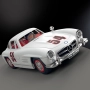 B66040692,сглобяем тип конструктор Mercedes-Benz,300 SL Coupe(1954-1957) W 198,playmobil-Set,1:18, снимка 1
