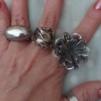 Масивен сребърен пръстен проба 925 и NR , снимка 9 - Пръстени - 42988351