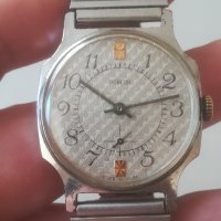 Часовник ПОБЕДА. Made in USSR. Механичен. Мъжки. Vintage watch. POBEDA. СССР. , снимка 6 - Мъжки - 43833305