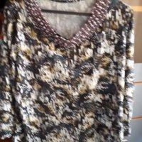 Уникална блузка с перлички, снимка 1 - Блузи с дълъг ръкав и пуловери - 27210004