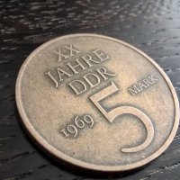 Монета - Германия - 5 марки | 1969г., снимка 1 - Нумизматика и бонистика - 28768317