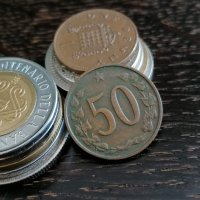 Mонета - Чехословакия - 50 халера | 1964г., снимка 1 - Нумизматика и бонистика - 32726490
