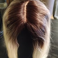 Нова перука естествен косъм 60% и 40% синтетика , снимка 4 - Аксесоари за коса - 43834537
