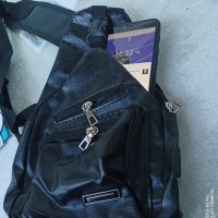 Нова малка кожена раничка, сак, чанта , снимка 1 - Чанти - 43023847
