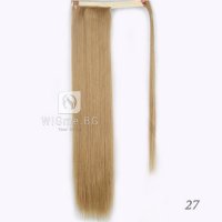Прави опашки с велкро закрепване, снимка 15 - Аксесоари за коса - 28692624