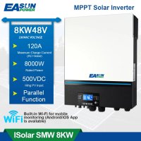 Соларен инвертор Easun ISolar SMW 8K 230V 48V 8KW Wi-Fi MPPT- ГАРАНЦИЯ! БЕЗПЛАТНА ДОСТАВКА!, снимка 5 - Друга електроника - 37345021