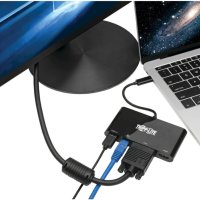 Eaton USB-C Многопортов видео адаптер, 4К/30Hz HDMI, USB-A 3.2 Gen 1, снимка 2 - Кабели и адаптери - 43227807