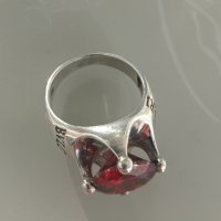 дамски сребърен пръстен , снимка 5 - Пръстени - 27600141