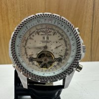 Часовник Breitling Автоматичен Chronometre Navitimer Watch  Modified Неръждаема стомана Минерлно стъ, снимка 4 - Мъжки - 44025408