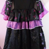 Детска рокля за Хелоуин "Ден и нощ" или "Искам да съм вещица", снимка 2 - Детски рокли и поли - 28176512