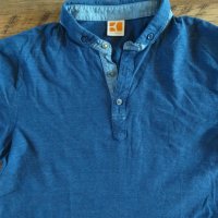 hugo boss orange patches - страхотна мъжка тениска КАТО НОВА , снимка 1 - Тениски - 37542313