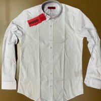 Бели ризи HUGO BOSS, снимка 1 - Ризи - 39081907