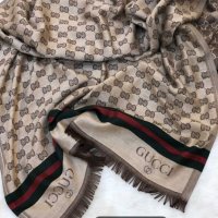 Gucci шал от кашмир код 83, снимка 1 - Шалове - 34907869