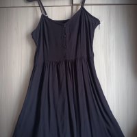 Черна къса рокля H&M, снимка 2 - Рокли - 35485581