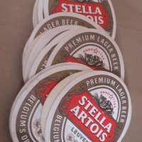 Подложки за бира Stella Artois, снимка 1 - Други - 40084646