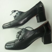 италиански обувки от естествена кожа, снимка 2 - Дамски обувки на ток - 37694531
