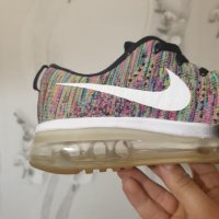 Nike Flyknit Air Max “Multi-Color” оригинални маратонки  номер 35,5-36, снимка 6 - Маратонки - 44053141