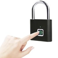 Дигитален Катинар с Батерия SmartLock Fingerprint Заключване чрез Пръстов Отпечатък Цифров Катинар, снимка 10 - Други - 43284355