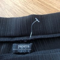 Черен панталон Papaya classic, снимка 7 - Панталони - 37740603