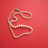 Страхотен гердан от перли и сребро , снимка 7 - Колиета, медальони, синджири - 36699688