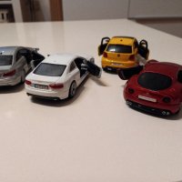 Метални Burago 1:32  Audi A5, VW Polo GTi, Alfa Romeo 8c competitione, снимка 8 - Колекции - 43341697