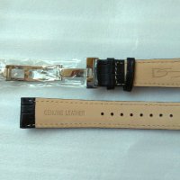 DANIEL STEIGER - чисто нова каишка от естествена кожа с двойна закопчалка , широчина 20 мм, снимка 6 - Каишки за часовници - 25700521