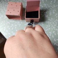 Марков пръстен с камък,размер 9, снимка 6 - Пръстени - 44096778