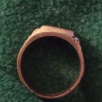 Пръстен стар бронзов 10312, снимка 3 - Колекции - 33475897