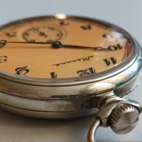 Профилактиран джобен часовник Молния/Molnija с капак вълци или кораб, снимка 7 - Антикварни и старинни предмети - 37026176