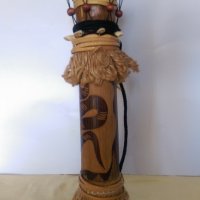 Церемониална Вуду тарамбука, снимка 1 - Антикварни и старинни предмети - 26430110