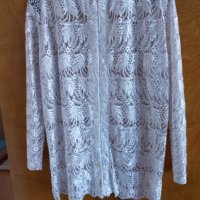 Дантелена блуза , снимка 2 - Блузи с дълъг ръкав и пуловери - 43364582