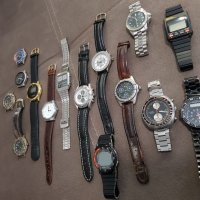 Лот мъжки маркови винтидж часовници, снимка 3 - Мъжки - 27393016