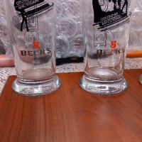 Чаши за бира BECKS, снимка 3 - Сервизи - 43437999