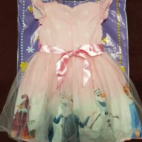 Красива рокля с Елза и Ана, снимка 3 - Детски рокли и поли - 36845032