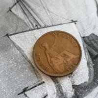 Монета - Великобритания - 1/2 (половин) пени | 1936г., снимка 1 - Нумизматика и бонистика - 33421393