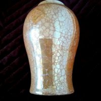 Порцеланова  ваза с флорални мотиви, снимка 5 - Други ценни предмети - 32926817