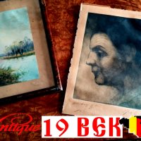 Стари картини от Белгия, снимка 2 - Антикварни и старинни предмети - 37412980