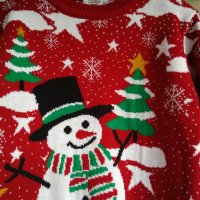 Коледни пуловери 8,10,11,12,години, снимка 2 - Детски пуловери и жилетки - 39055028