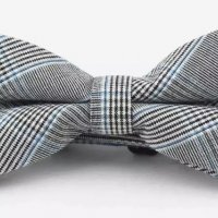 Папионка за костюм-памучна тип Pre-tied bow tie, снимка 1 - Други - 38411126