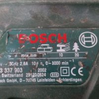 Бормашина ударна BOSCH PSB 550 RE, снимка 3 - Бормашини - 27400835