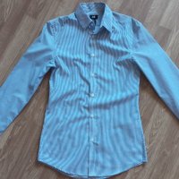 Комплект от 2 мъжки ризи с дълъг ръкав H&M, снимка 3 - Ризи - 33469715
