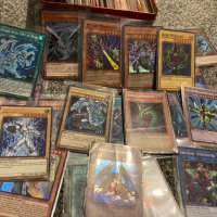 Лотове Yu-Gi-Oh карти 5 10 50 100 250 като нови ЮГиО yugioh холо комони rare common , снимка 3 - Карти за игра - 43703087