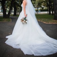 Маркова булченска рокля, снимка 1 - Сватбени рокли - 38575124