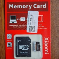 Микро сд карта с адаптер Lenovo 128GB и Xiaomi 128 GB, снимка 4 - Друга електроника - 42545107