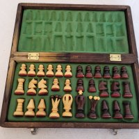 #8 Дървен шах ,среден размер шах ,Сгъваем шах , снимка 12 - Шах и табла - 43099610
