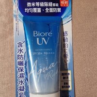 Японски слънцезащитен гел Biore UV Aqua Rich Watery 50 g, Sunscreen SPF 50, японска, снимка 5 - Козметика за лице - 35993673
