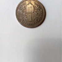 сребърна монета FRANG IOSID 1895 г. , снимка 12 - Нумизматика и бонистика - 32371889