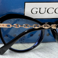 Gucci диоптрични рамки.прозрачни слънчеви,очила за компютър, снимка 11 - Слънчеви и диоптрични очила - 44866481