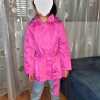 Детско пролетно манто размер 110/116 , цена 10 лв, снимка 1 - Детски якета и елеци - 40019213